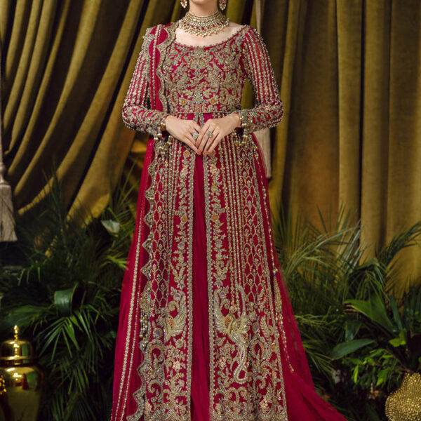 Bridal Ruffled net Lehenga