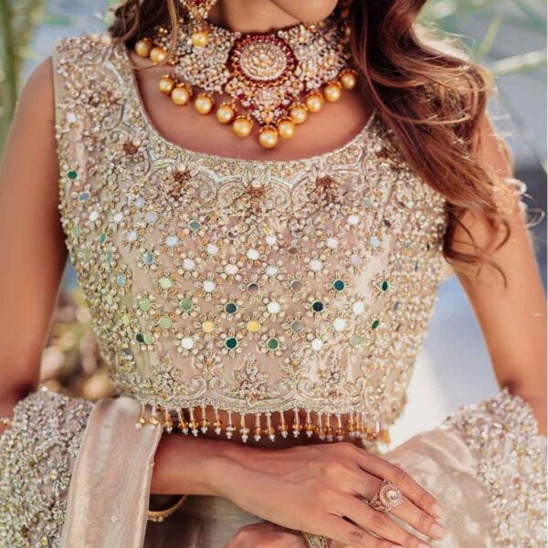Gold Lehenga Choli