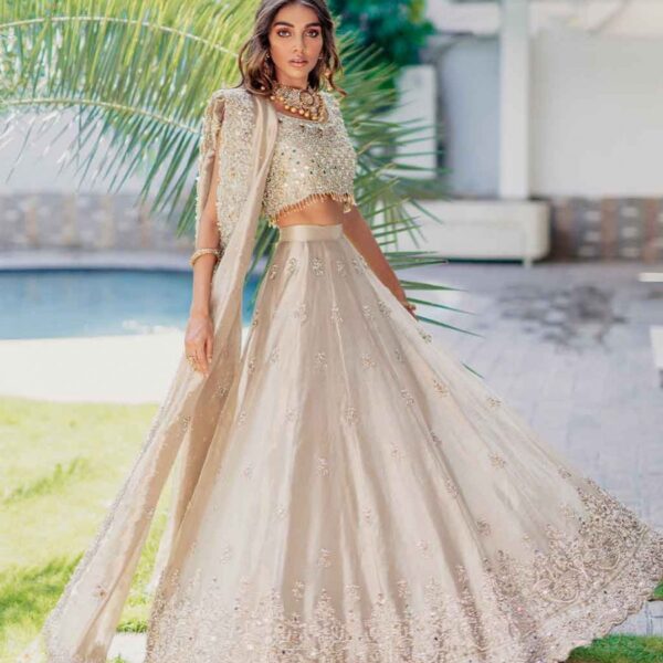 Gold Lehenga Choli