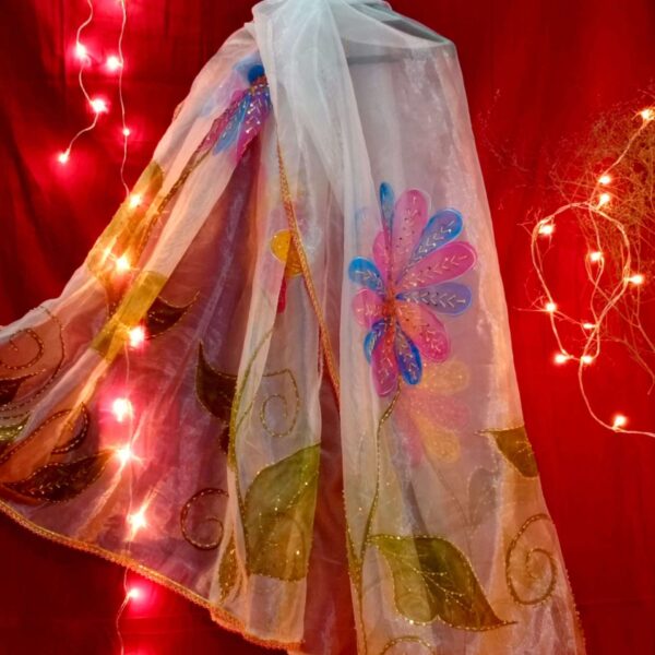Paint Outfit Studio Grace Blossom Dupatta