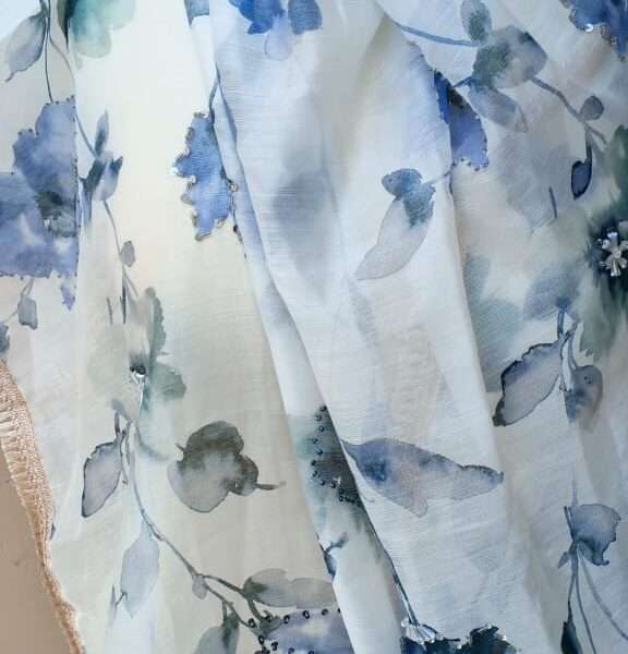 Online Dupatta Mystic Floral Elegance Dupatta