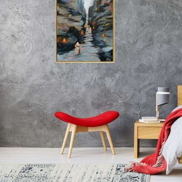 Paint Outfit Studio The Holy Trail: A Mystical Acrylic Painting