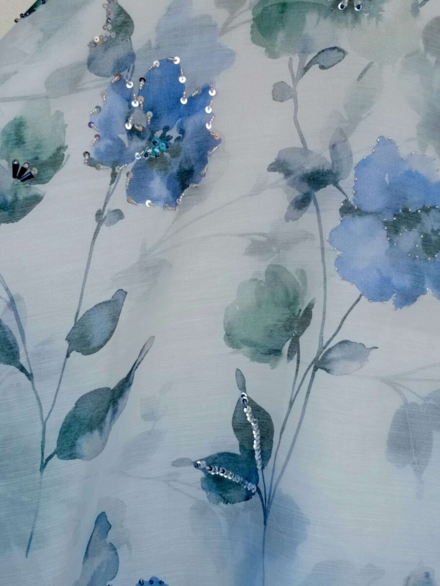 Paint Outfit Studio Mystic Floral Elegance Dupatta