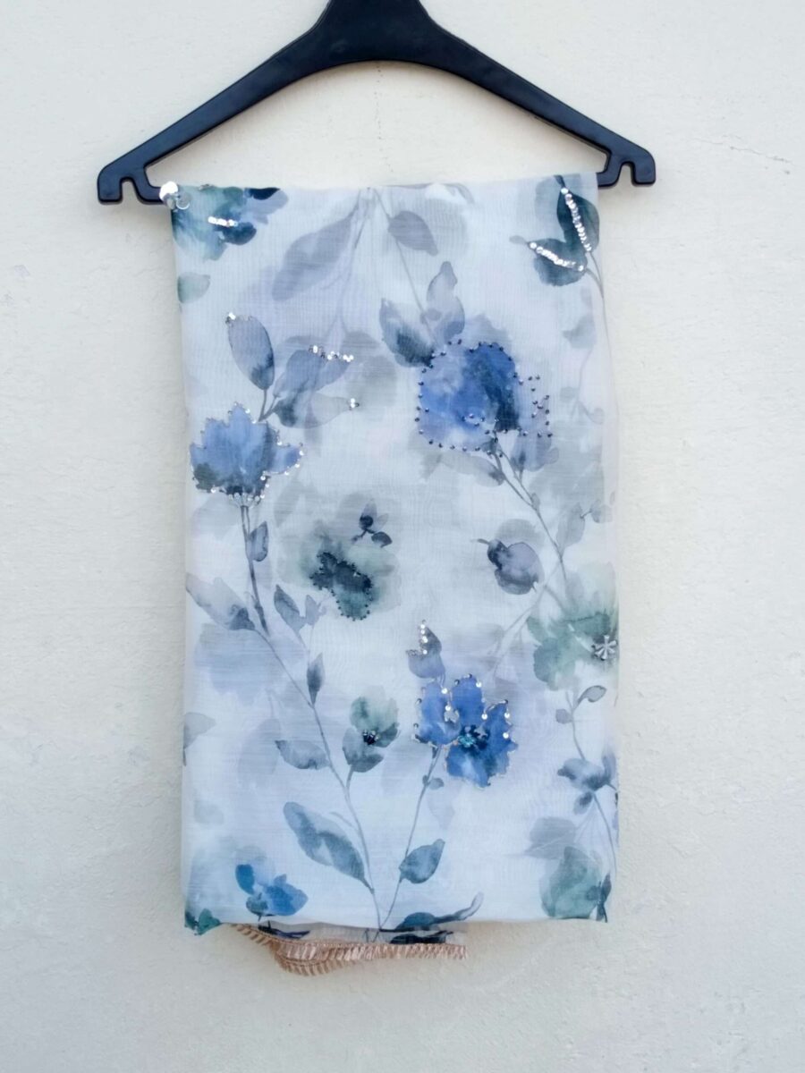Paint Outfit Studio Mystic Floral Elegance Dupatta