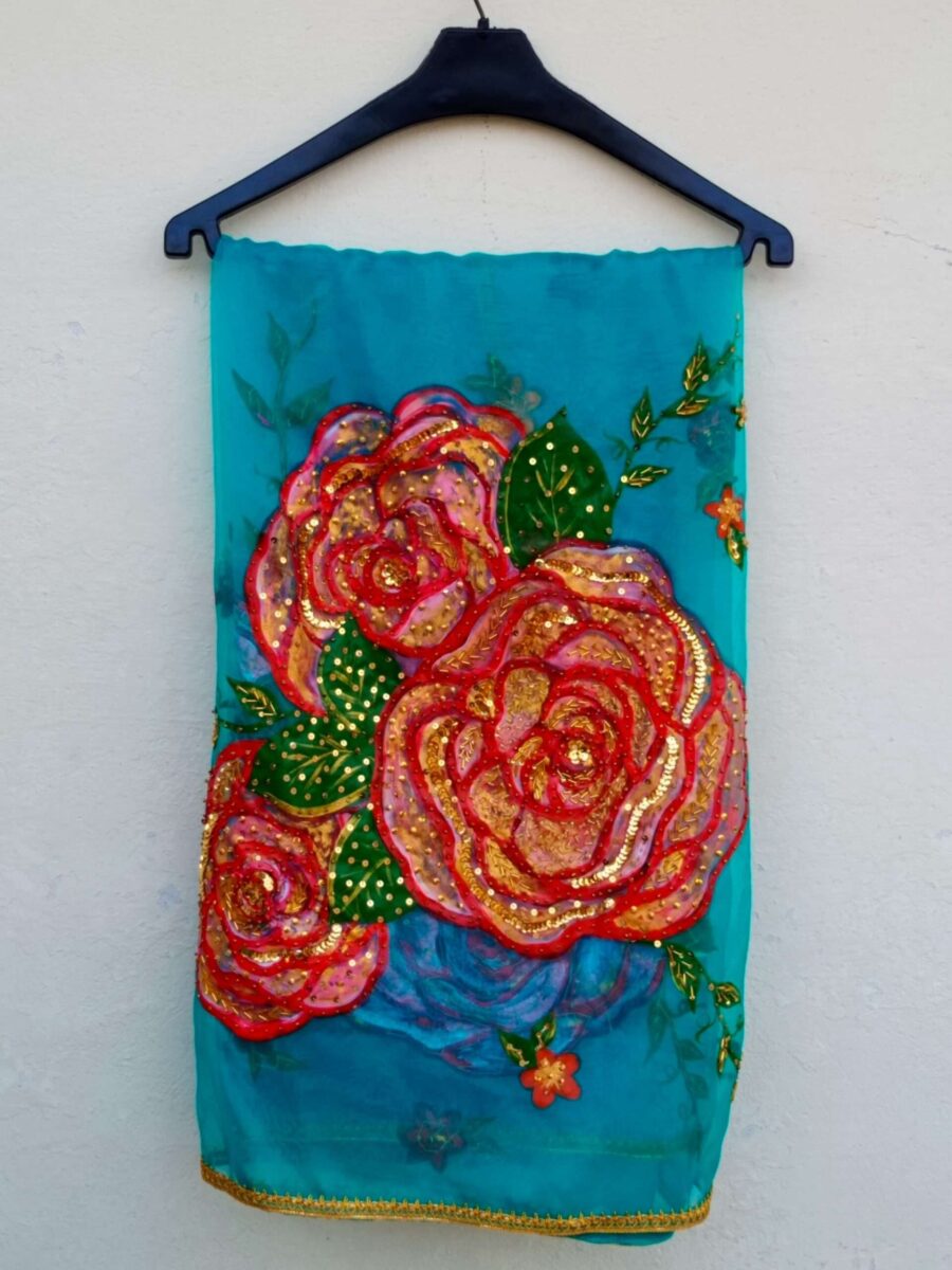 Paint Outfit Studio Blossoming Elegance Dupatta