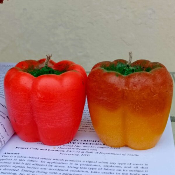 Paint Outfit Candles Bell Pepper Scented Candles: A Feast for Your Eyes and Nose