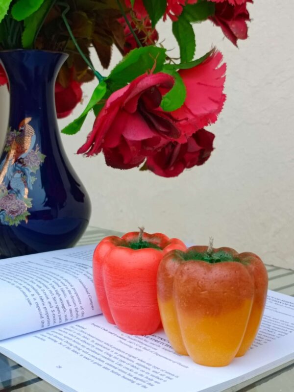 Paint Outfit Candles Bell Pepper Scented Candles: A Feast for Your Eyes and Nose