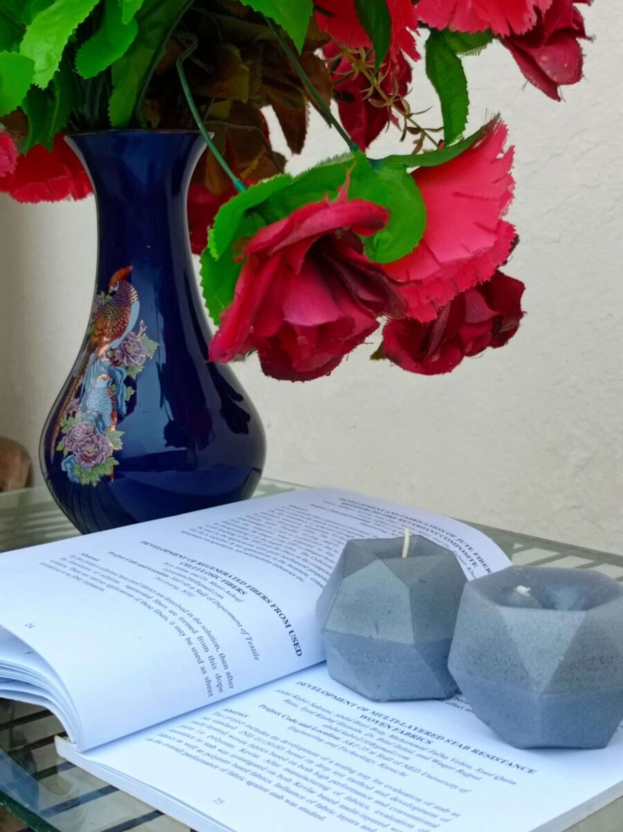 Serenity Geometric Scented Candles