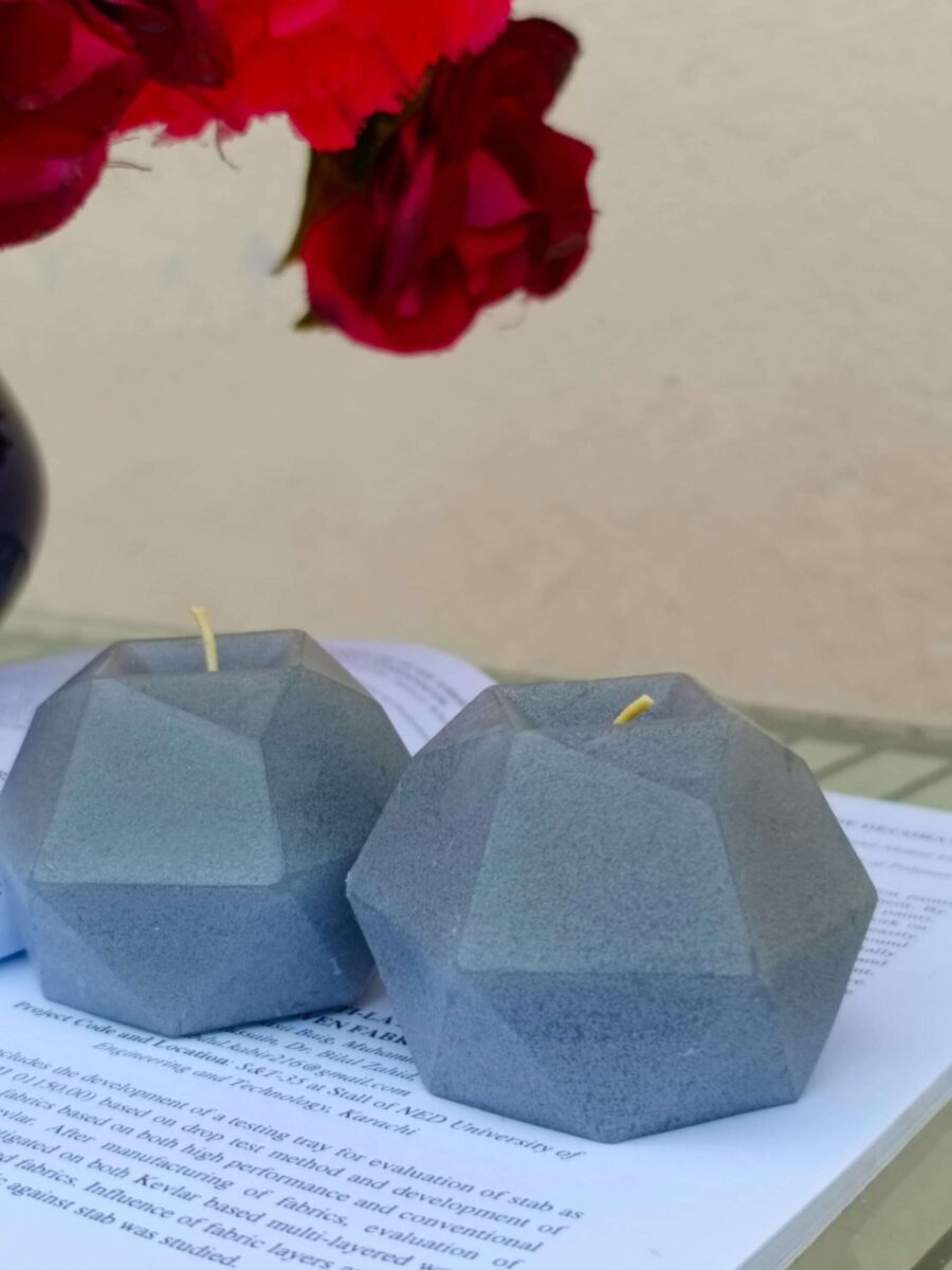 Serenity Geometric Scented Candles