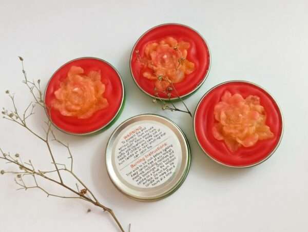 Scented candles Floral Fantasy: A Scented Candle with a Twist