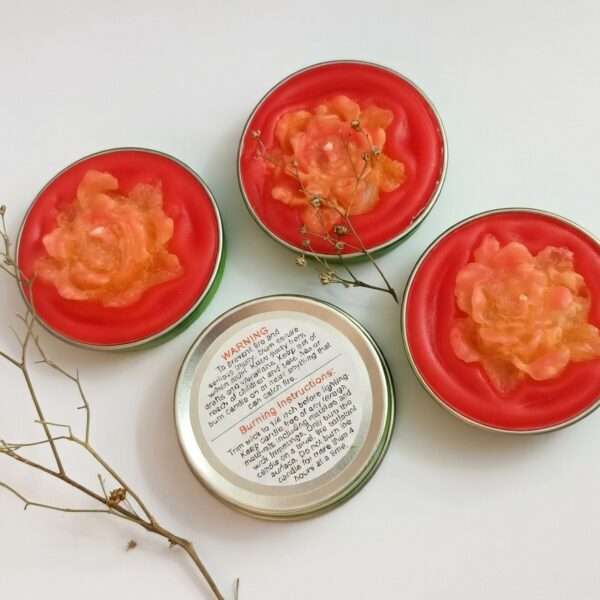Scented candles Floral Fantasy: A Scented Candle with a Twist