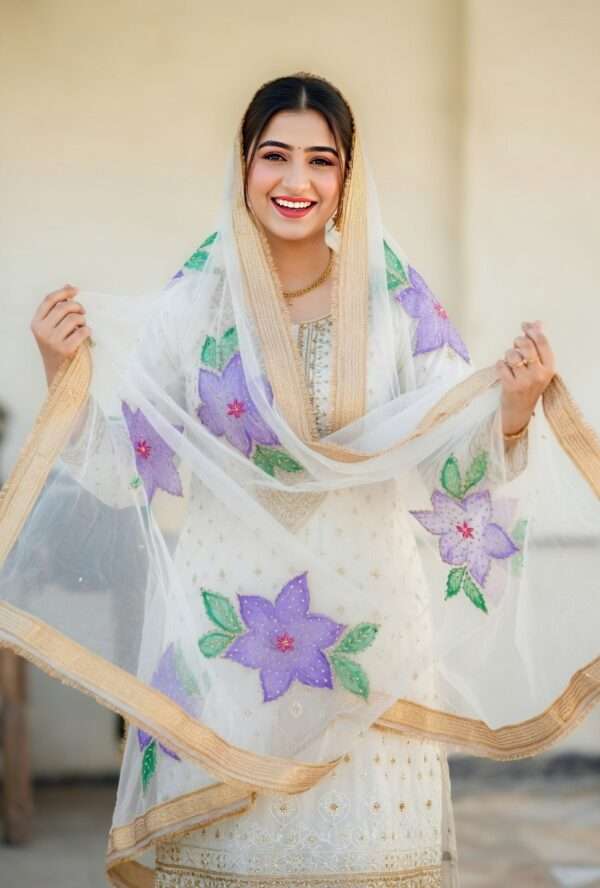 Paint Outfit Studio Blooming Bliss Dupatta
