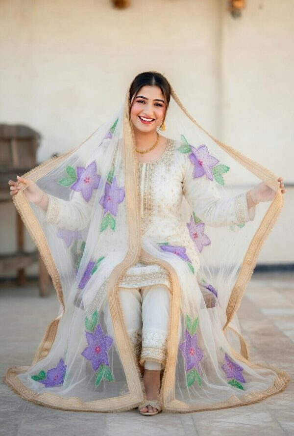 Paint Outfit Studio Blooming Bliss Dupatta