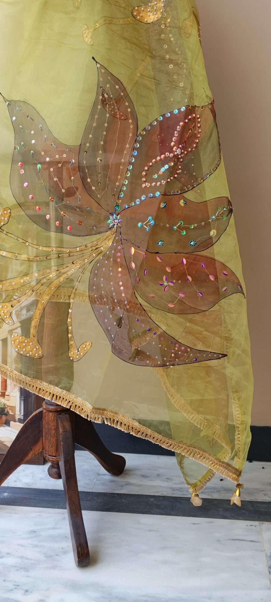 Online Dupatta Enchanted Blossom Dupatta