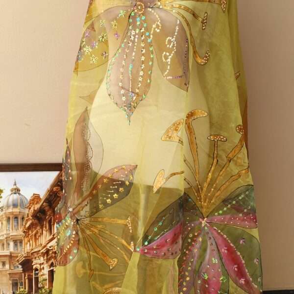 Online Dupatta Enchanted Blossom Dupatta