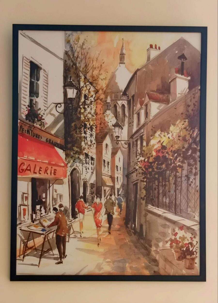 Paint Outfit Studio Autumn in Paris - Digital Painting