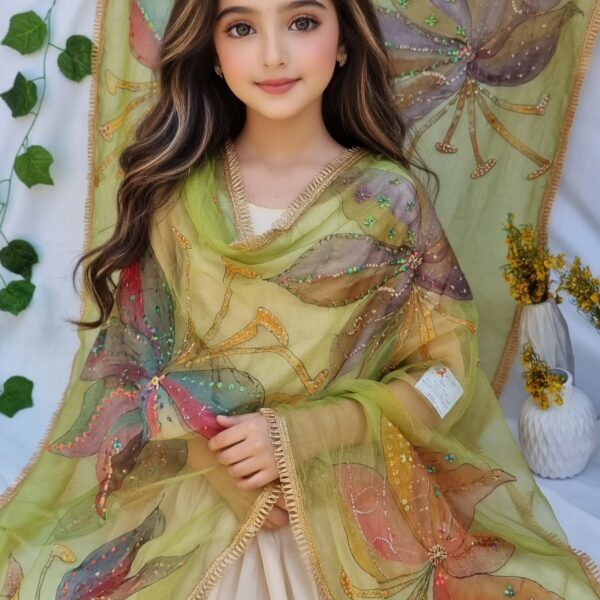 Paint Outfit Studio Enchanted Blossom Dupatta