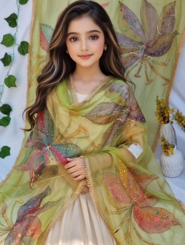 Paint Outfit Studio Enchanted Blossom Dupatta