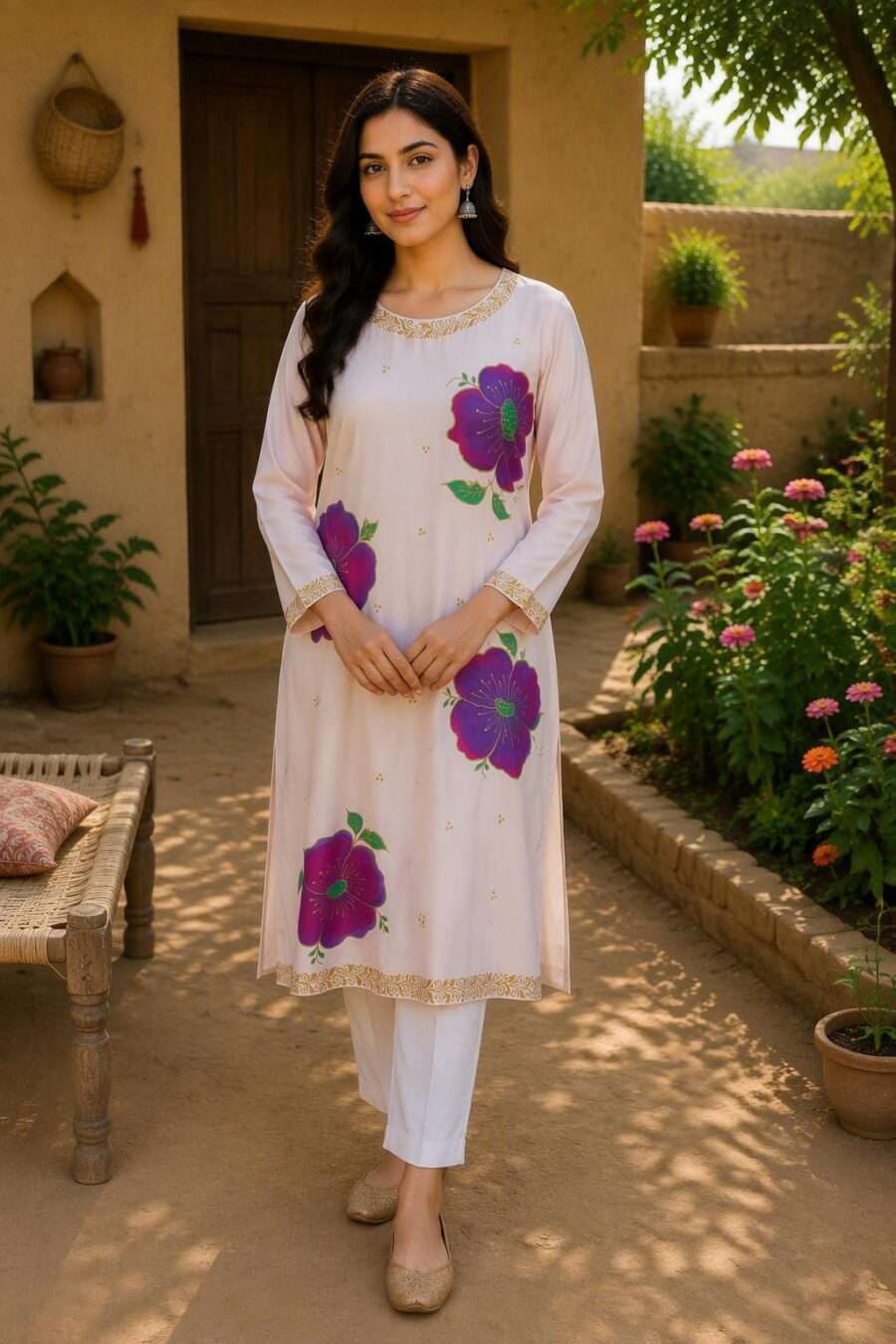 Women Kurta-POS-KU-07