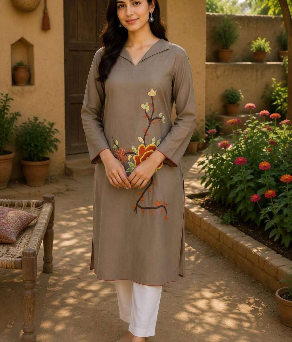 Women Kurta-POS-KU-06
