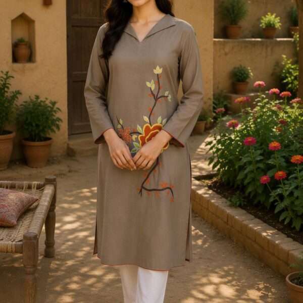 Women clothing Women Kurta-POS-KU-06