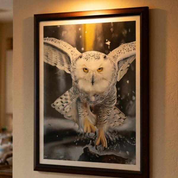 Snow owl paintings Snow owl oil painting