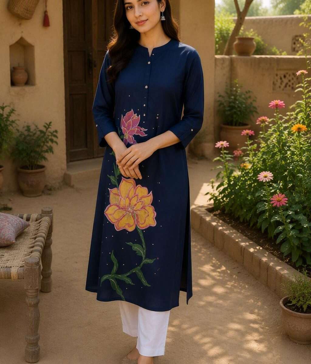 Women Kurta-POS-KU-08