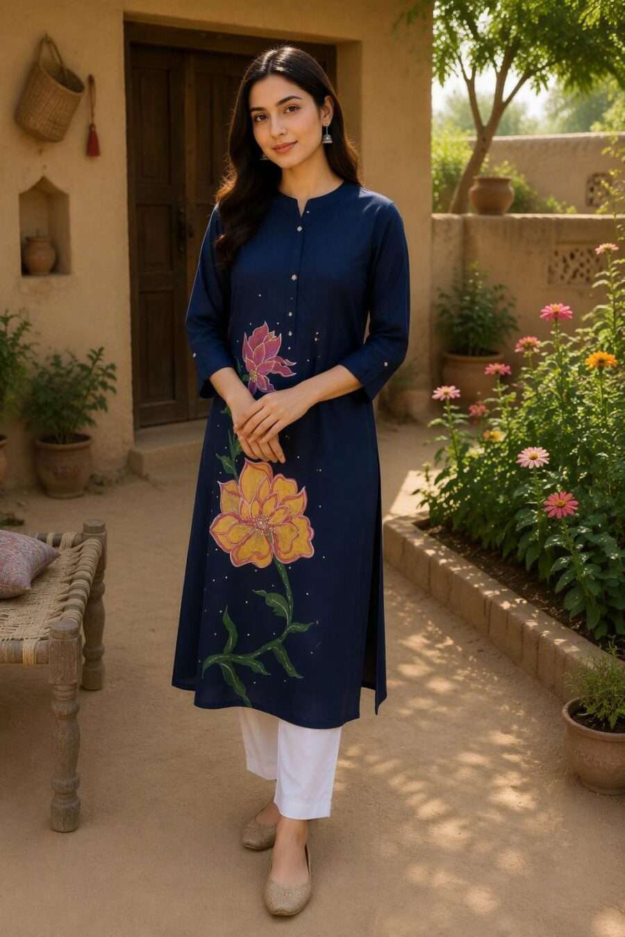 Women clothing Women Kurta-POS-KU-08