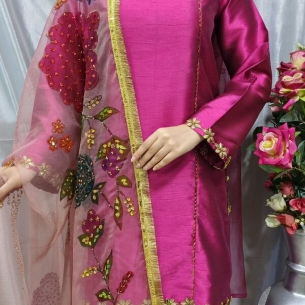 Women three piece suit.1 Women three piece dress-POS-06