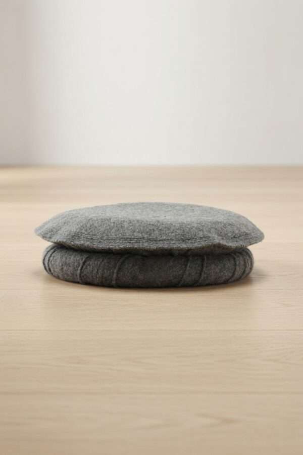 Peshawari Cap-2 Grey Peshawari Pakol Cap