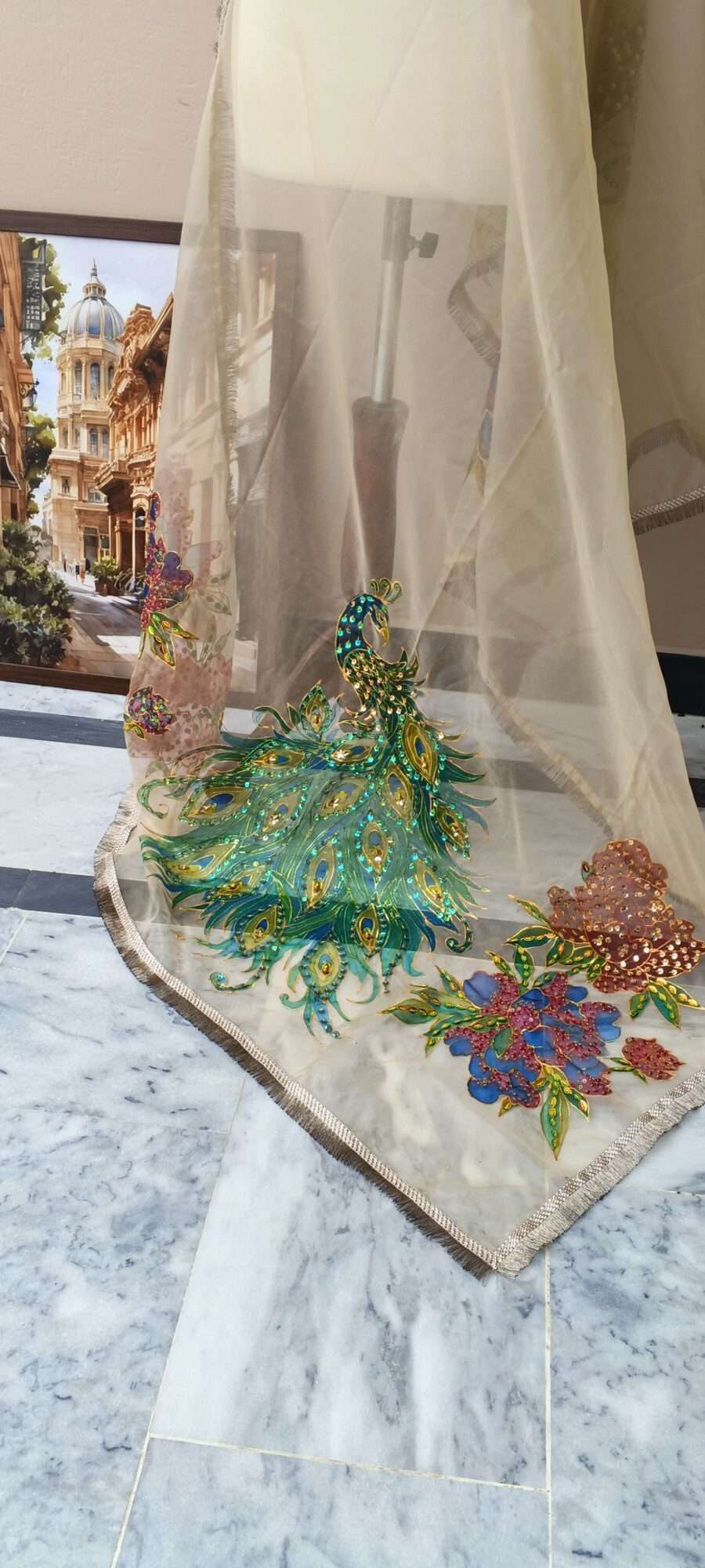 Peacock Dupatta