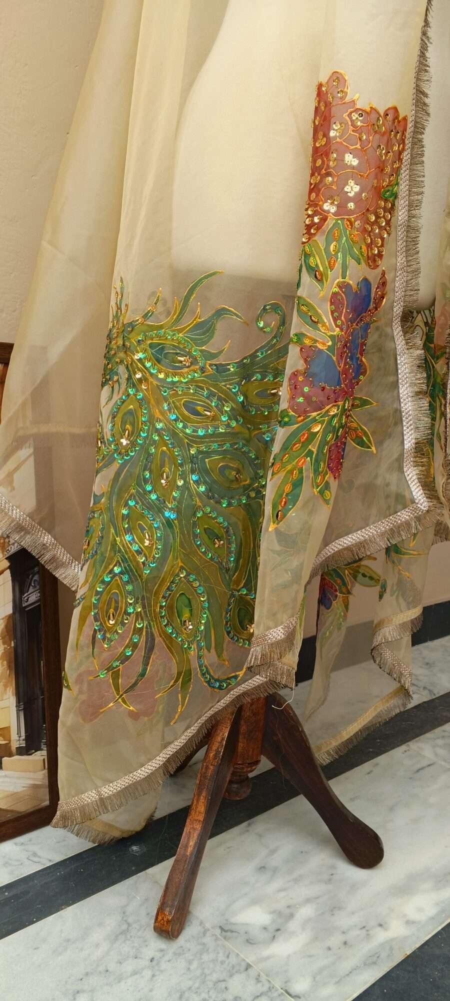 Peacock Dupatta