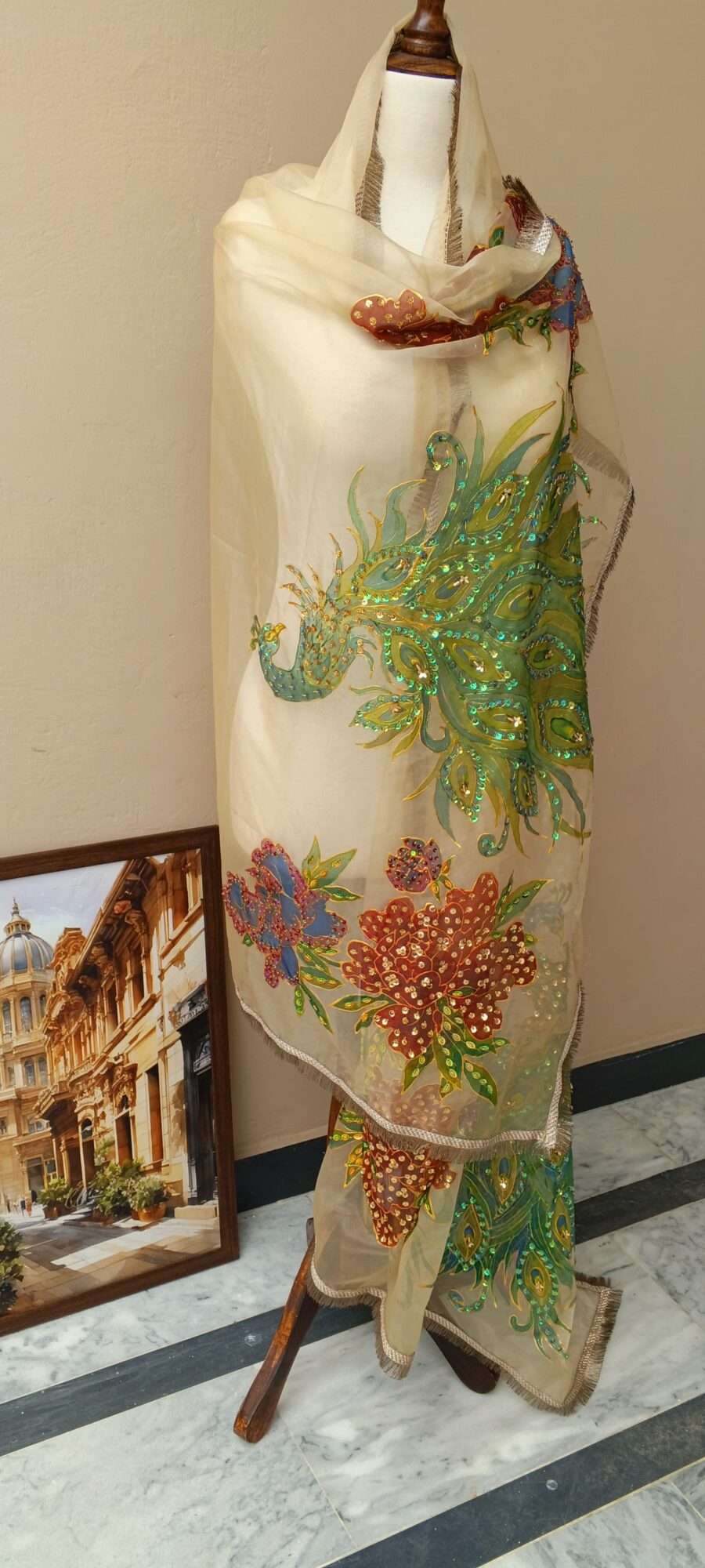 Peacock Dupatta