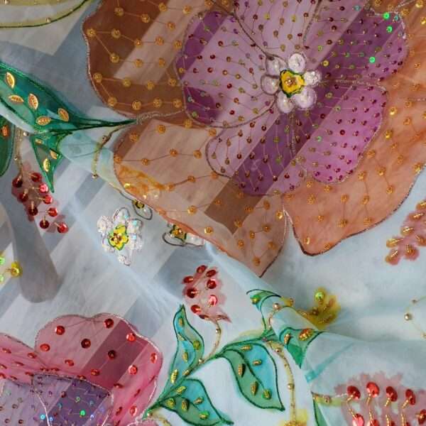Sky Blossom Dupatta