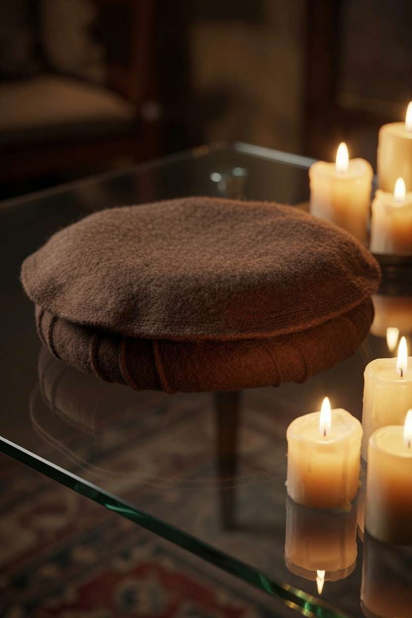 Chitrali Pakol Brown Wool Pakol Cap