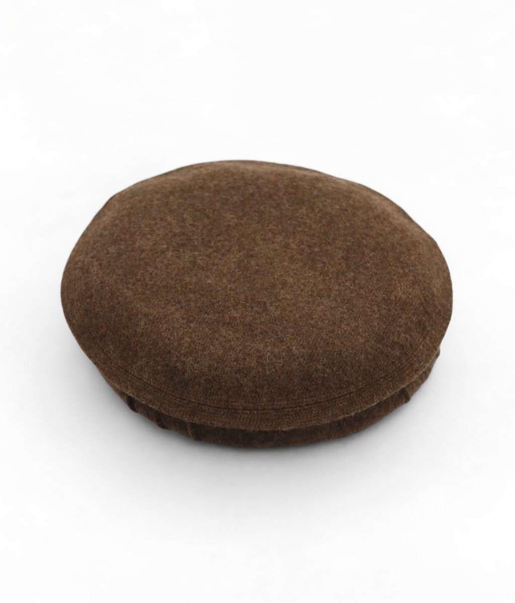 Brown Wool Pakol Cap