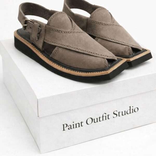 Peshawari Chappal Luxury Beige Peshawari Chappal