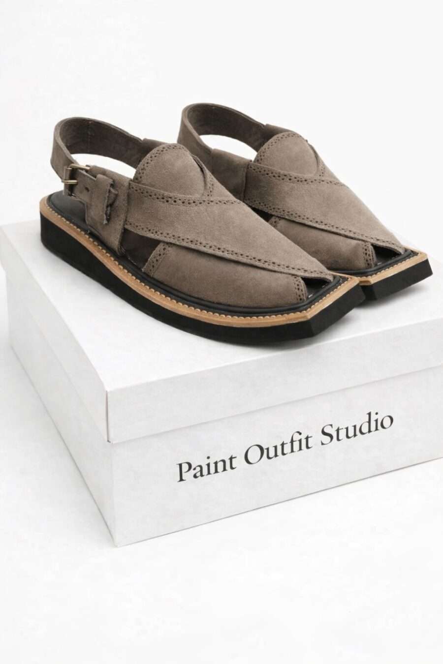 Peshawari Chappal Luxury Beige Peshawari Chappal