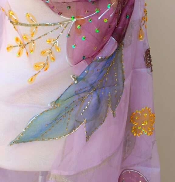 Noor-e-Gulzar Embellished Organza Dupatta
