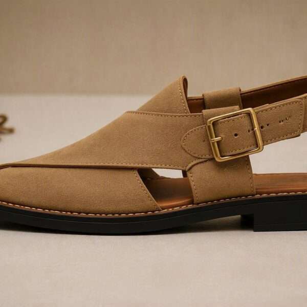 Men's Suede Peshawari Chappal