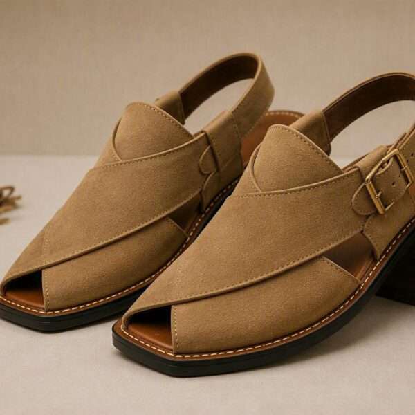 Men's Suede Peshawari Chappal